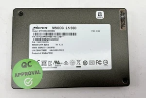 Micron M500DC 800G SSD 2.5" Server SSD Internal SSD MTFDDAK800MBB Solid State Dr - Picture 1 of 2