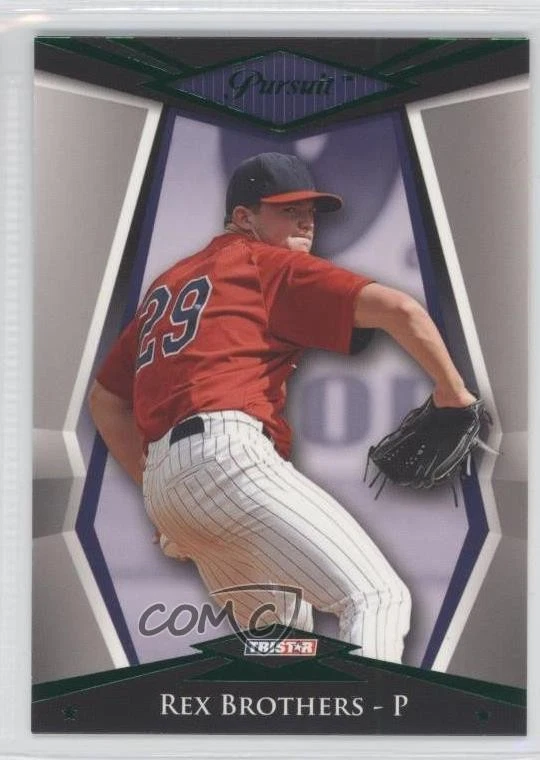 2011 TRISTAR Pursuit Green /25 Rex Brothers #43 Rookie RC - Image 1 of 2