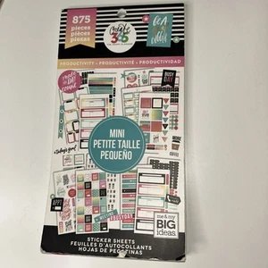 The Happy Planner Sticker Book Productivity Missing Stickers About Half Full - Picture 1 of 19