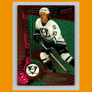 Tarjeta de hockey Espen Knutsen Rookie #NNO5 1997 Pacific Dynagon Anaheim Mighty Ducks - Imagen 1 de 3
