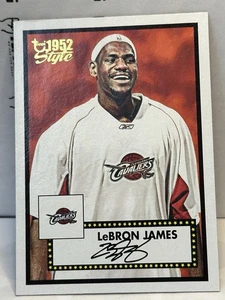2005-06 Topps 1952 Style - #111 LeBron James Cleveland Cavaliers - Picture 1 of 2