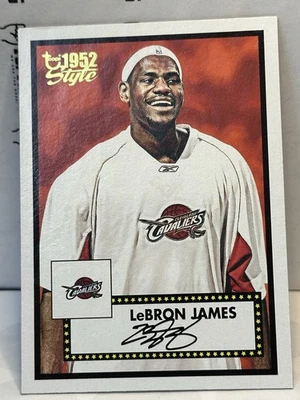 2005-06 Topps 1952 Style - #111 LeBron James Cleveland Cavaliers - Image 1 of 2