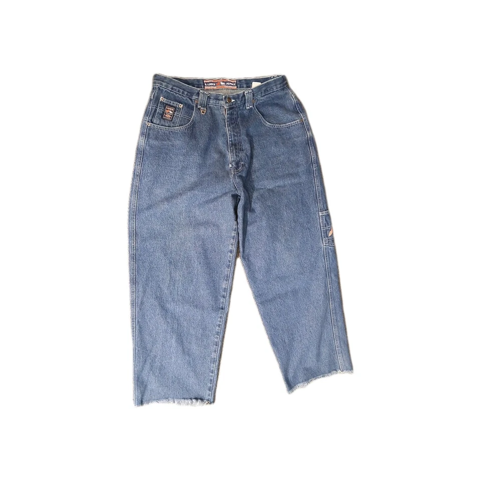 Vintage Lugz Jeans Mens 34x32 Blue Astro  Y2K Skater Denim Pants - Image 1 of 4