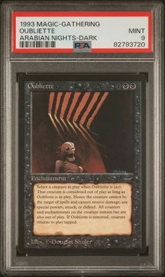 Oubliette (Dark) - Arabian Nights - MTG - Mint- PSA 9. POP 18. MTG in Store - Image 1 of 2