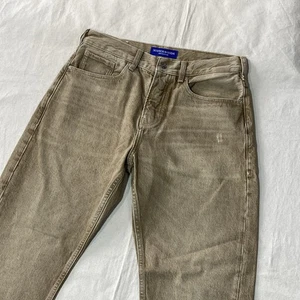 Scotch & Soda Amsterdam Dean Jeans Herren 30 Braun Denim Baumwolle Loose Tapered 30x28 - Bild 1 von 18