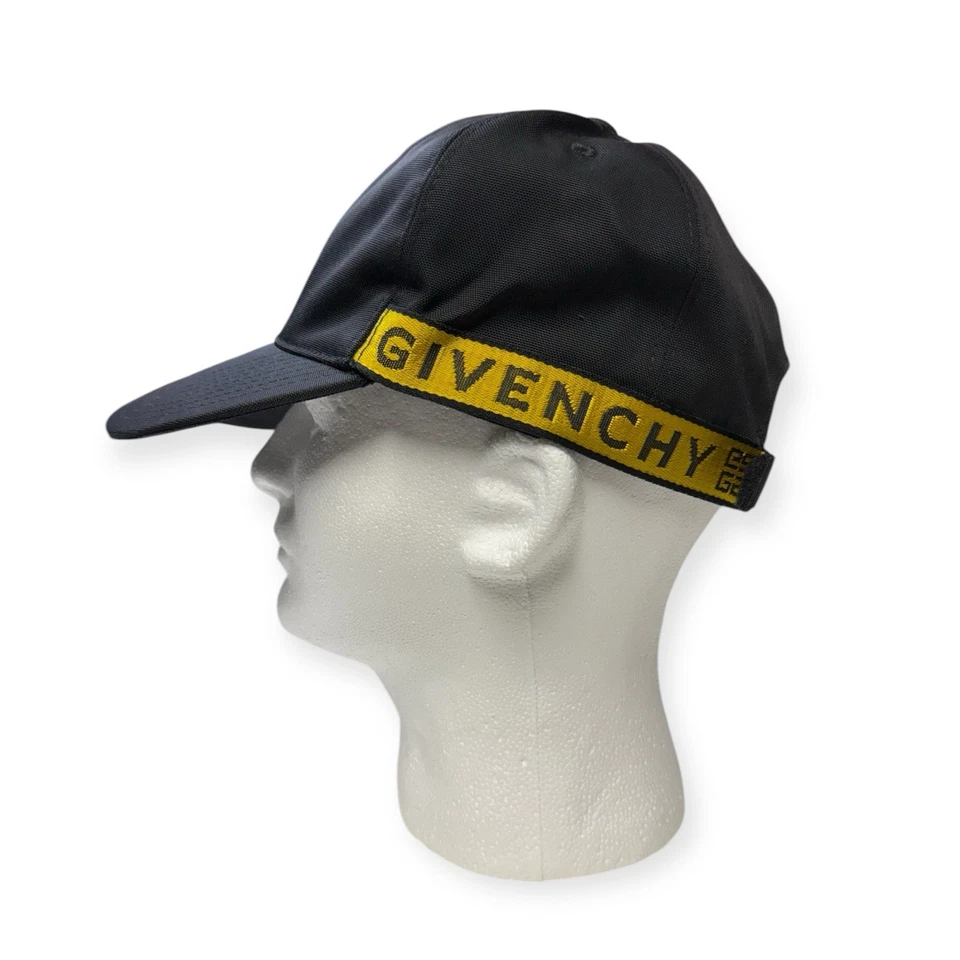 GIVENCHY Adjustable Cap Hat Polyester Black Mens - Black/yellow - Image 1 of 4