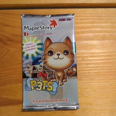 Maple Story Trading Card Game Pets - Unopened Booster Pack - Изображение 1 из 2