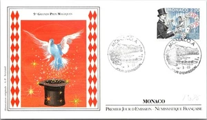 Monaco SC# 1875 FDC 1989 5 Magical Grand Prizes - A03020 - Picture 1 of 2