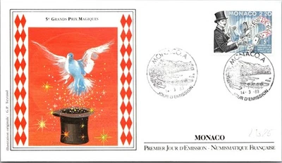Monaco SC# 1875 FDC 1989 5 Magical Grand Prizes - A03020 - Image 1 of 2
