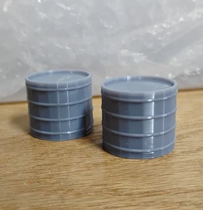 On30/On18 WOOD VATS / TANKS. *PAIR*. For use w/ flats or underframes. NEW! - Picture 1 of 3