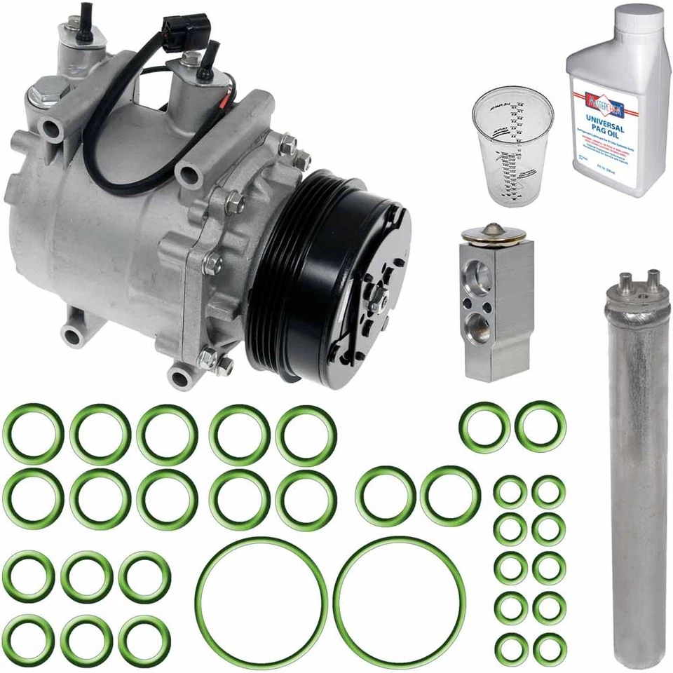 Compresor de aire acondicionado Omega con kit de reparación de aire acondicionado para Honda Insight 2011 Foto 1 de 1
