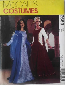 Camelot Renaissance Kleid Schnittmuster Sie wählen Größen 6-20 McCall's 3653 OOP - Bild 1 von 2