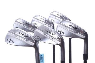 Callaway Apex Pro 21 Iron Set 5-PW -0.75 in Stiff Flex Graphite Shaft Good - Image 1 of 4