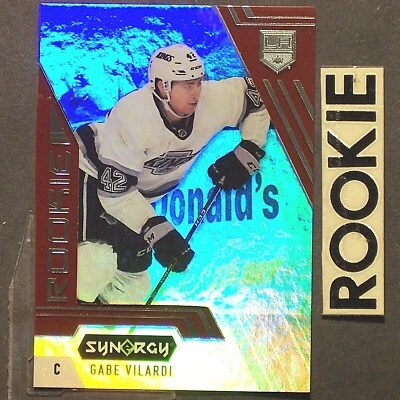 GABE VILARDI  RC  2020-21  Synergy  RED  #126  SP  Los Angeles Kings  (a - Image 1 of 2