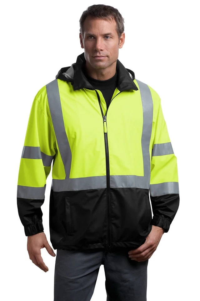 CSJ25 CornerStone - ANSI 107 Class 3 Safety Windbreaker - Image 1 of 1