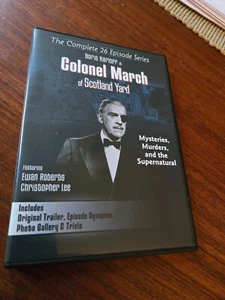 COLONEL MARCH OF SCOTLAND YARD - The Complete 26 Episode Series DVD Region 0 - Picture 1 of 2