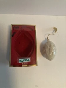 1995 Annual Lenox Ornament Santa Claus Egg w/box - Picture 1 of 6