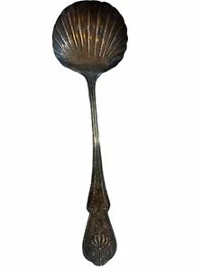 W. Carrington & Co Early American Coin Silver Shell Ladle Charleston SC Monogram - Picture 1 of 10