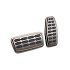 2022-2024 Sierra Silverado Stainless Steel Auto Trans Pedal Covers 84712883