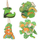  16 Pcs Gnome Hanging Decor Ireland Festival Themed Gift Tags Decors Delicate