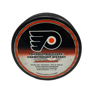 Philadelphia Flyers Championship History Puck