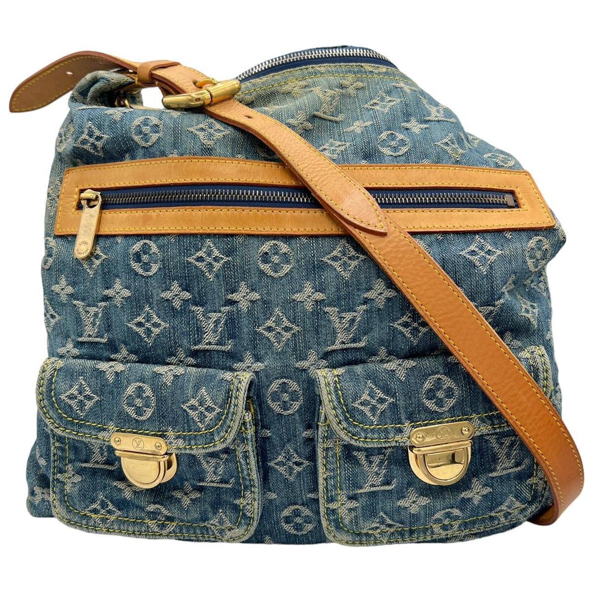 Louis Vuitton Denim Exterior Satchel/Top Handle Bag Handbags Louis Vuitton Denim Exterior Satchel/Top Handle Bag Handbags