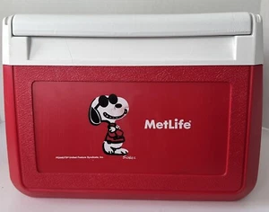 Vintage Coleman Snoopy MetLife Cooler Model 5210 - Picture 1 of 15