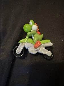 2022 Mario Cart McDonald's Happy Meal Toy #4 Yoshi Motorcycle - Picture 1 of 2