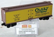 N Scale 40' Double-Sheathed Wood Reefer - Crazy Water Crystals - MTL #04900230
