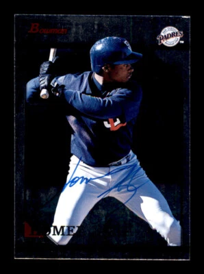 1996 Bowman - Homer Bush - On Card Autograph - Image 1 of 3