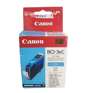 Canon BCI-3eC serbatoio inchiostro ciano per i550 S400 S500 S600 BJC-3000 BJC-6000 - Foto 1 di 6