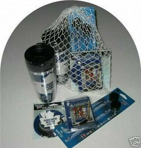 TORONTO MAPLE LEAFS GIFT NET BASKET PENCILS MAGNET TRAVEL MUG FRAME - Picture 1 of 1