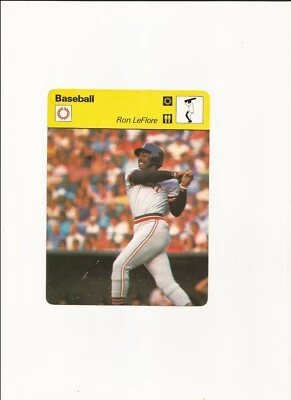 1977-79 Sportscaster Card Baseball RON LeFLORE--A Second Chance - Image 1 of 2