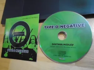 RARE PROMO Type O Negative CD Santana Medley 2006 metal goth Peter Steele danzig - Picture 1 of 2