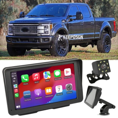 Для Ford F-150 7 дюймов беспроводной CarPlay Android автоматический сенсорный экран автомобильное радио стерео - Изображение 1 из 4