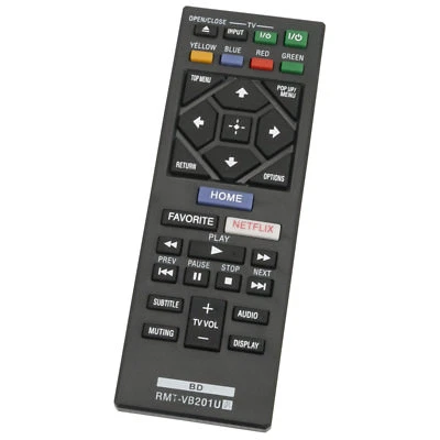 RMT-VB201U Replace Remote for Sony Blu-ray Player BDP-S1700CA BDP-S3700 UBPX700