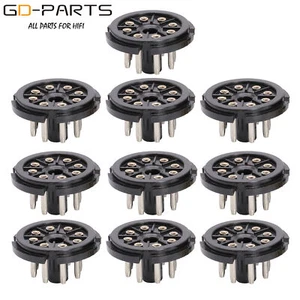 8 Pin Octal Bakelite Tube Base Socket Saver Adapter for 6550,EL34 EL34 6N8P KT88 - Picture 1 of 5
