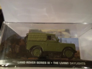 LAND ROVER SERIES III JAMES BOND 007 1/43 VERT U.H. FABBRI - Imagen 1 de 4