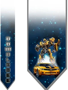 L@@K! Bumble Bee Transformers Neck Tie Autobot Decepticon - Picture 1 of 1
