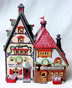 NORTH POLE DEPT 56 OBBIE'S BOOKS & LATRINKA'S CANDY # 56243 THE O and L IN POLE - Picture 1 of 3