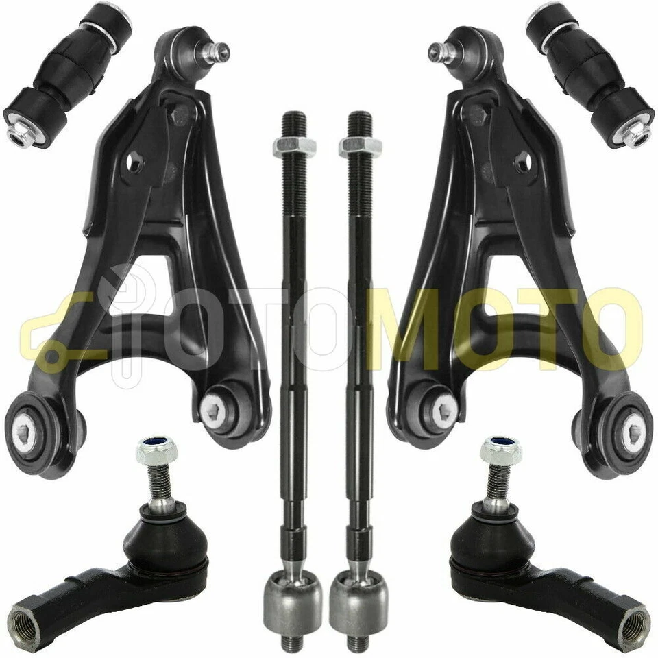 RENAULT CLIO 2 II BRACCI DI SOSPENSIONE ASTA BIELLETTA TESTINA STERZO ANT SX DX - Immagine 1 di 1