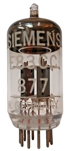HIGH GAIN (100.2, 97.2) SIEMENS E83CC / 12AX7 TUBE BY RFT GREAT TAP TEST - Picture 1 of 10