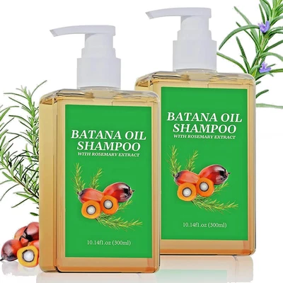 Batana Oil Shampoo 100% Natural Rosemary Nourishing Conditioner for Hair Growth - Image 1 of 4