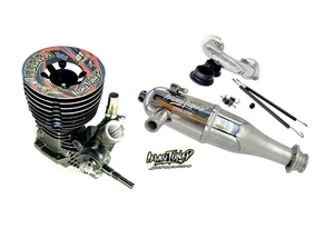 Ielasi Tuned Terra Motor DLC (O.S. OS B21) 1:8 Buggy + Auspuff 2186 - Bild 1 von 2
