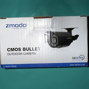 New - Zmodo Model ZMD-CBR-BAS-16NM Outdoor IR Bullet Camera 600 TVLs - Picture 1 of 4