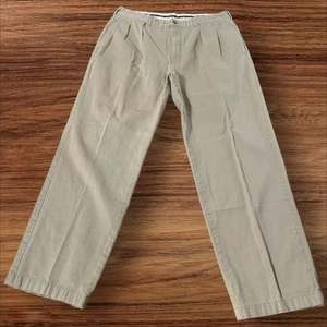 Vintage Polo Ralph Lauren Herren Chino Bundfaltenhose Khaki 38x32 Baumwolle Made in Mexico - Bild 1 von 7