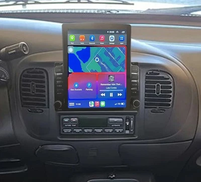 Radio de navegación GPS estéreo para automóvil 9,7" Android 15 Carplay para Ford F150 1997-2004 64 GB Foto 1 de 4