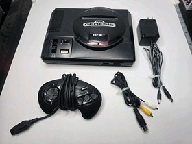 Sega Genesis Console Model 1 Bundle w/ Controller and Cables Tested & Working 
