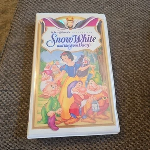 Snow White VHS - Walt Disney Masterpiece Collection1524Vtg Walt Disney Homevideo - Picture 1 of 8