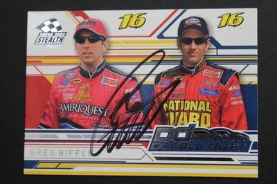 Greg Biffle NASCAR Auto Racing Signed Autograph 2006 Press Pass #81 DD Card - Image 1 of 3